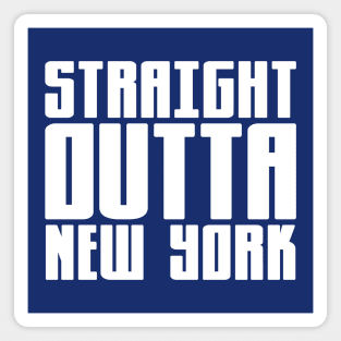 Straight Outta New York Magnet